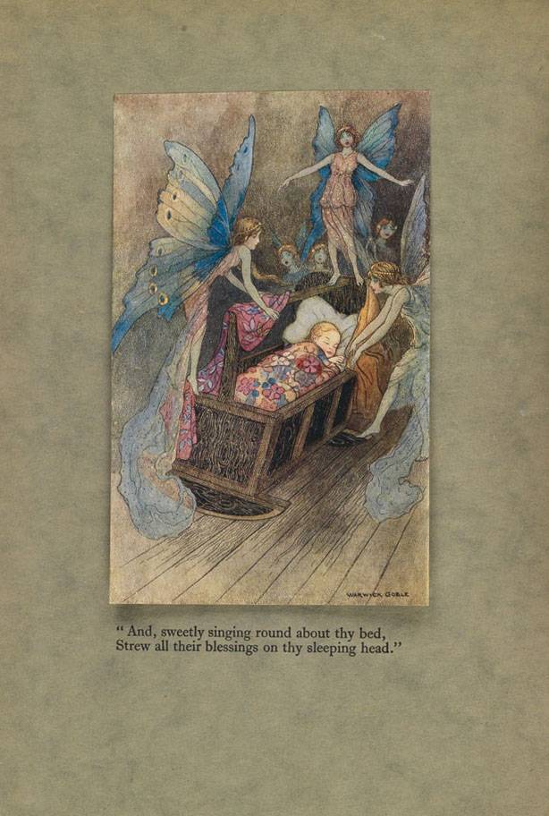 (GOBLE, WARWICK.) Owen, Dora; editor. The Book of Fairy Poetry.
